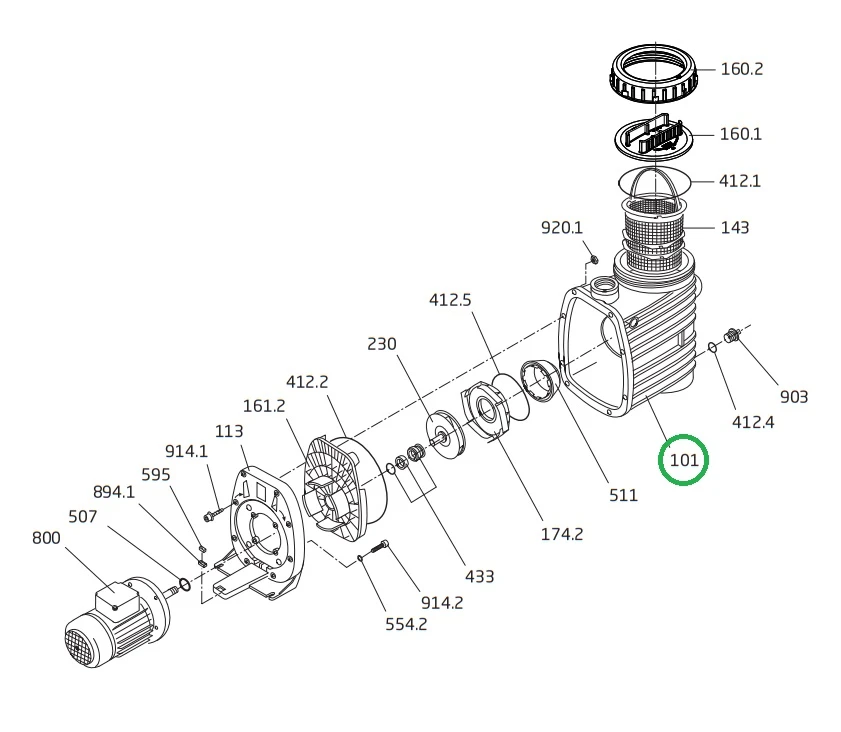 Badu Top Bettar Serie 8 - 12 - 14 Behuizing 2 Badu Top Bettar Serie 8 - 12 - 14 Behuizing - Afbeelding 2