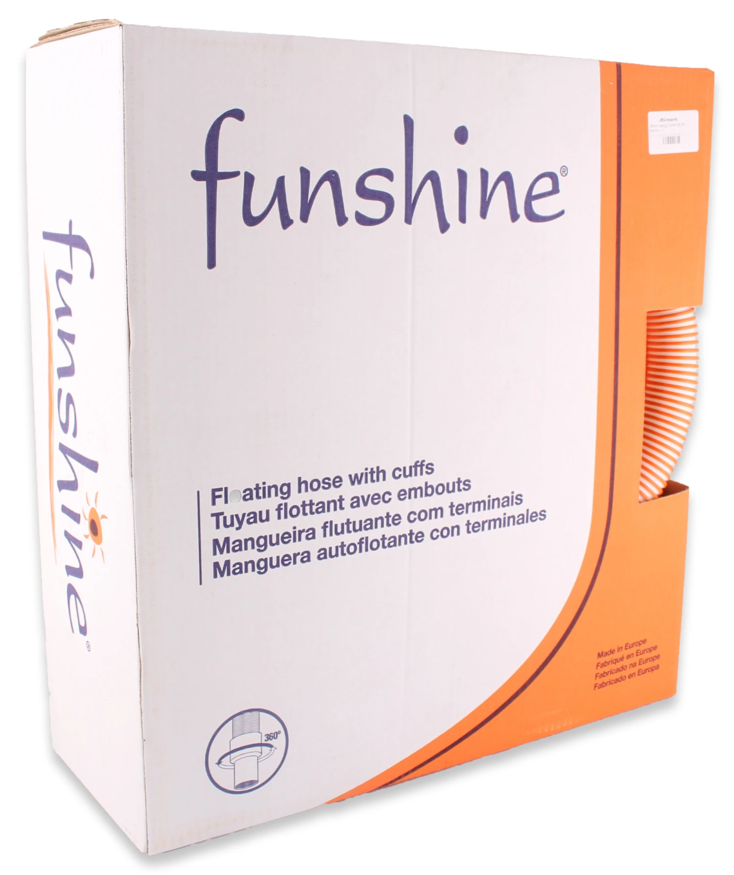 Funshine Zwembadslang 12 Meter 38mm 1 Funshine Zwembadslang 12 Meter 38mm