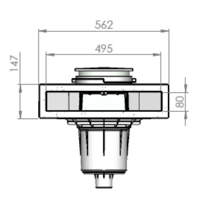 Astralpool Breedbek Design Skimmer - Lichtgrijs 2 Astralpool Breedbek Design Skimmer - Lichtgrijs - Afbeelding 2