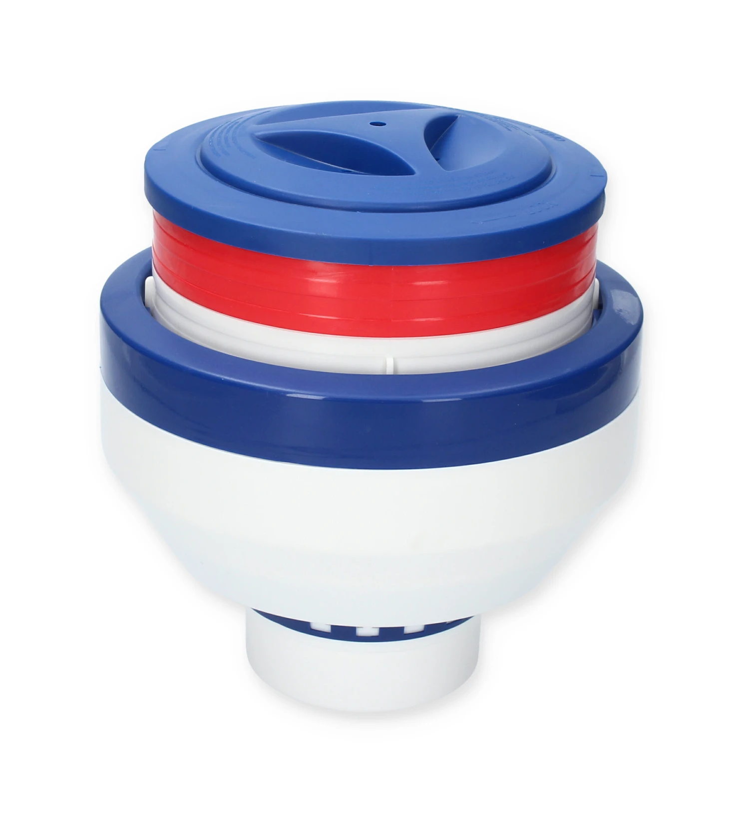 Chloordrijver Groot Met Indicator | Wit-blauw 1 Chloordrijver Groot Met Indicator | Wit-blauw