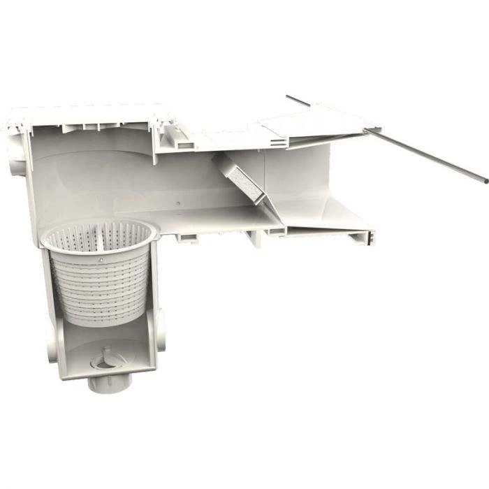 BWT Aquareva Hoge Waterlijn Skimmer - Lichtgrijs 2 BWT Aquareva Hoge Waterlijn Skimmer - Lichtgrijs - Afbeelding 2