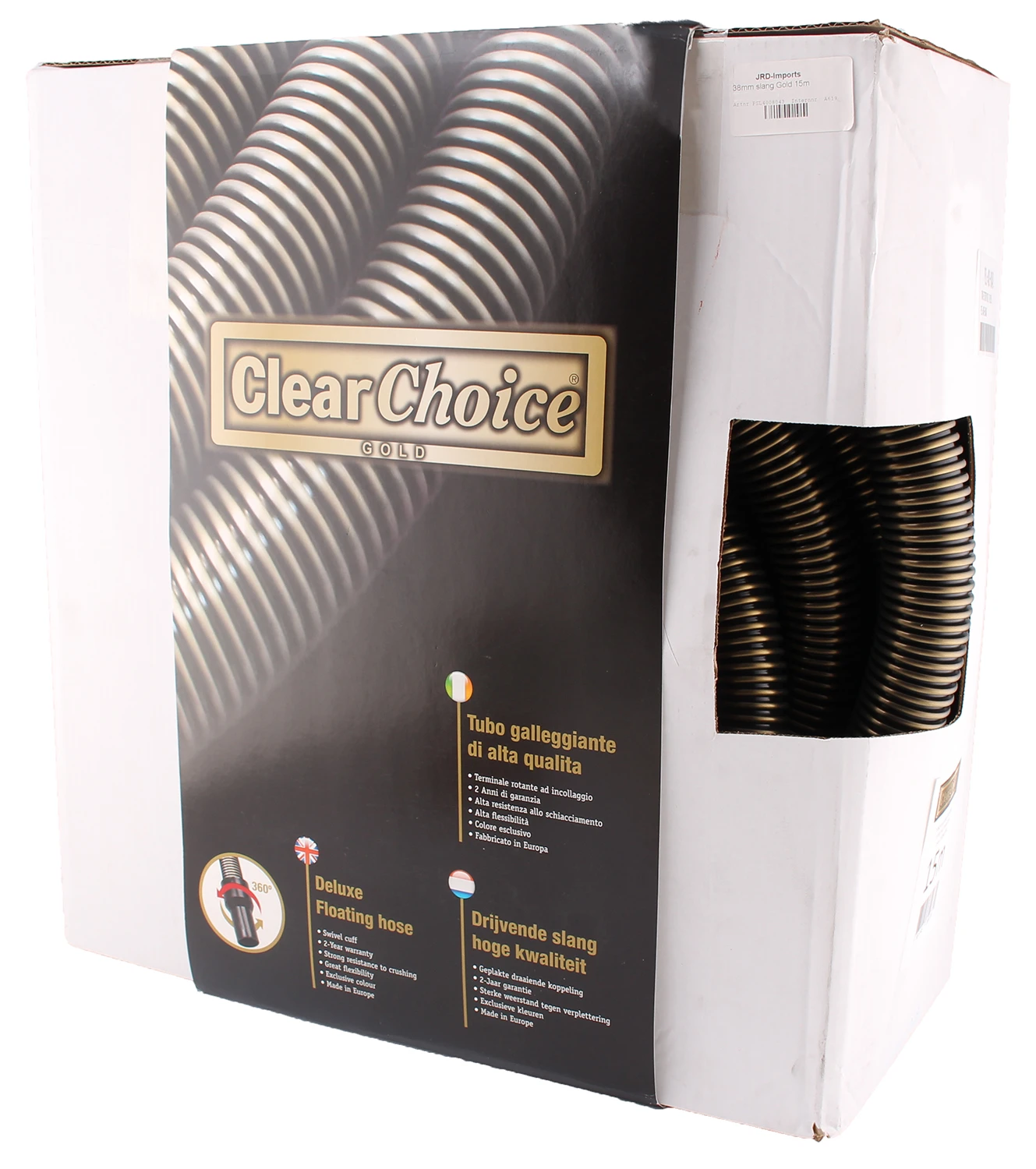 Clearchoice Zwembadslang 9 Meter 38mm 1 Clearchoice Zwembadslang 9 Meter 38mm