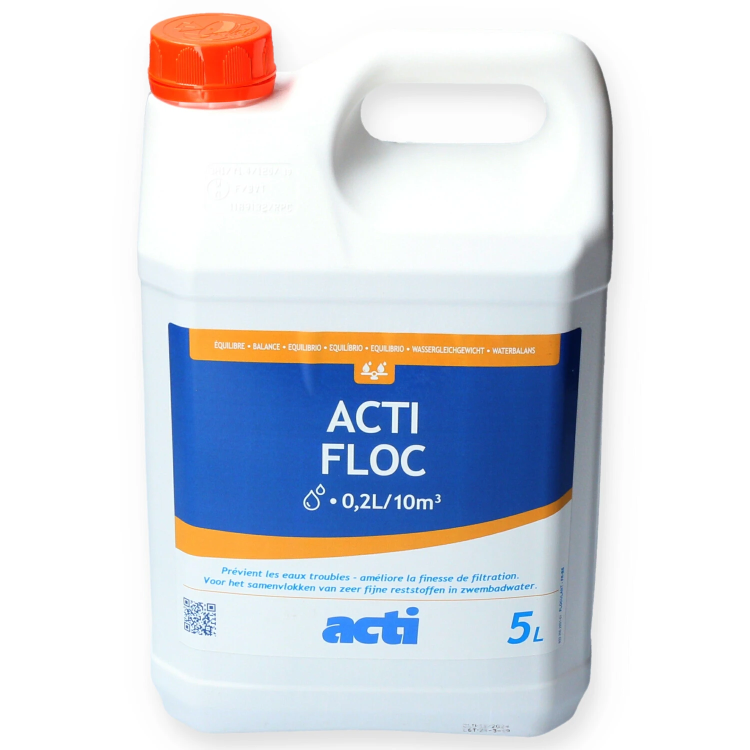 Acti Floc Vlokmiddel 5 Liter Vloeibaar 1 Acti Floc Vlokmiddel 5 Liter Vloeibaar