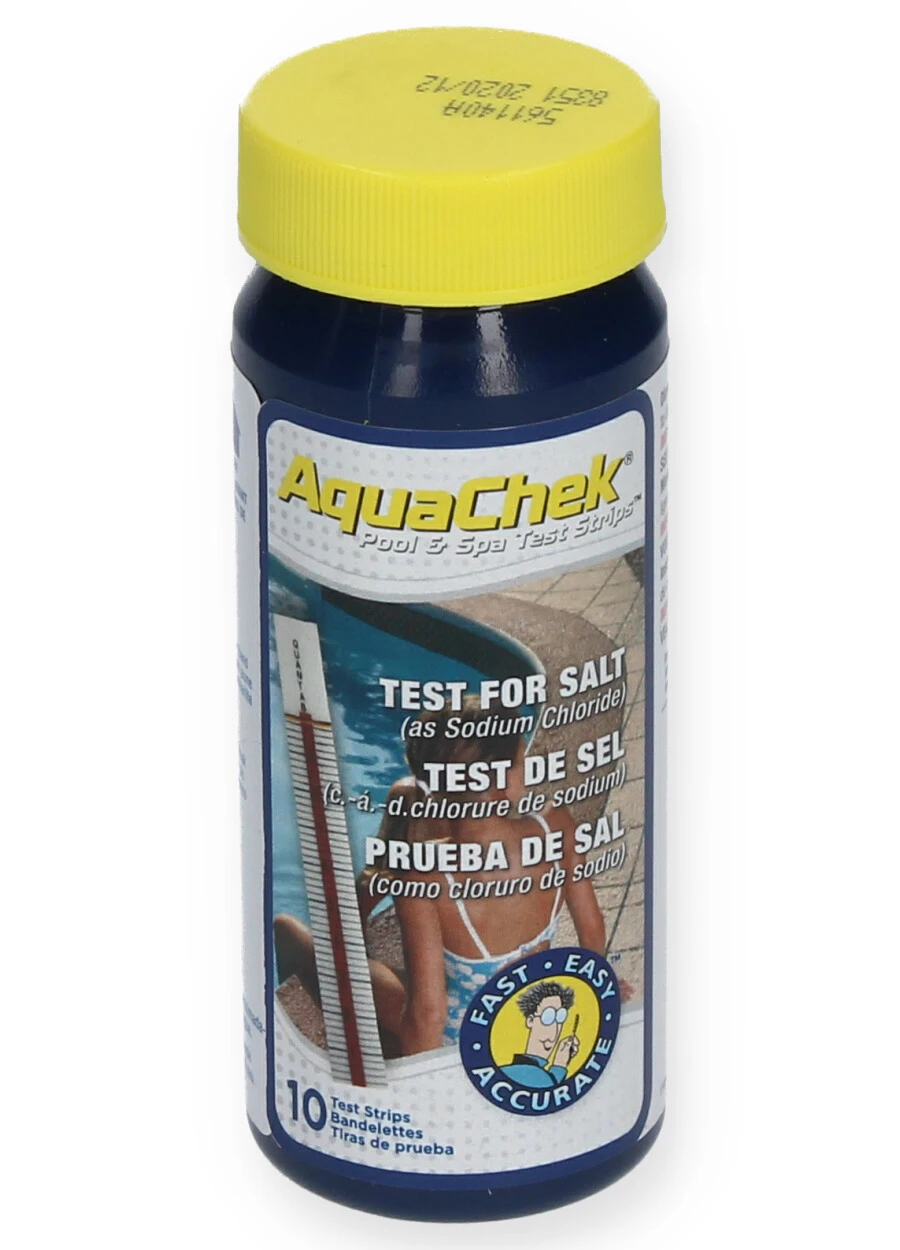 Aquachek Zout Teststrips 10 Stuks 1 Aquachek Zout Teststrips 10 Stuks