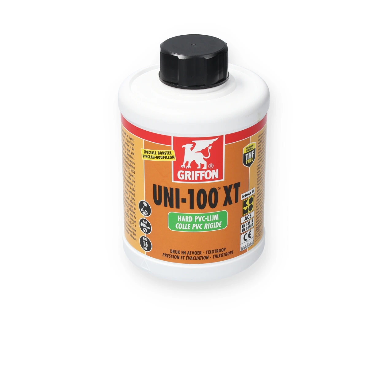 Griffon Lijm Uni-100 XT 1000ml Met Kwast 1 Griffon Lijm Uni-100 XT 1000ml Met Kwast