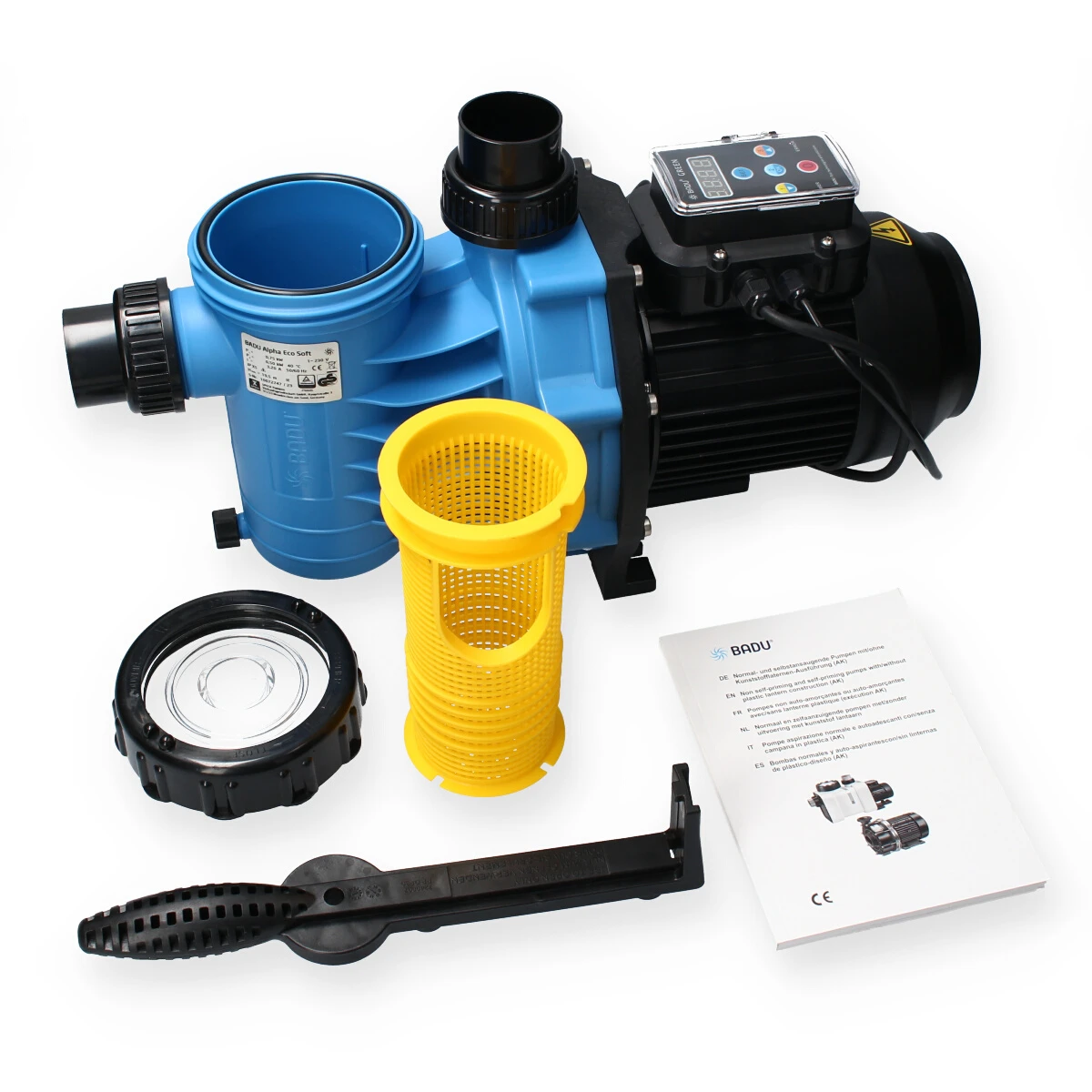 Badu Alpha Eco Soft Zwembadpomp (20m³/u) 5 Badu Alpha Eco Soft Zwembadpomp (20m³/u) - Afbeelding 5